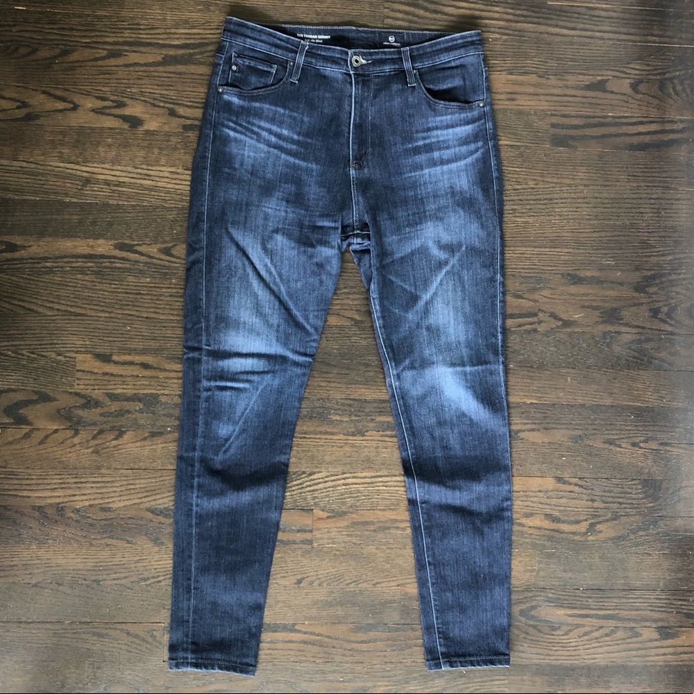 AG Farrah High-Rise Skinny Denim Jeans